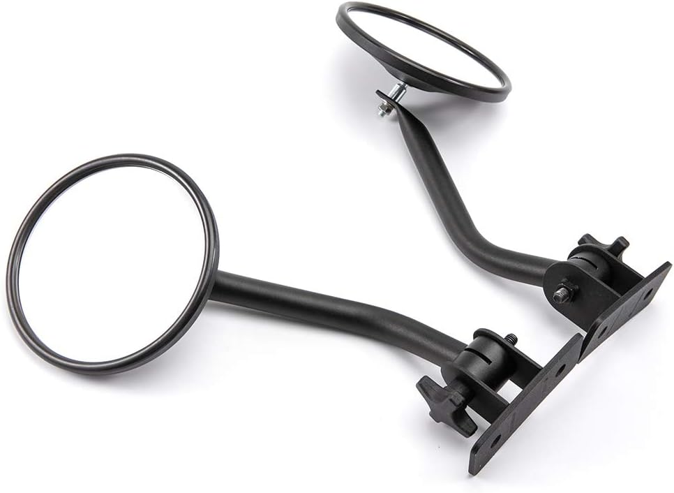 Exterior Mirror For Jeep Wrangler YJ/TJ/JK/JL Car Side Door Rearview Mirror Angle Shape Adjustable Blind Spot Z164