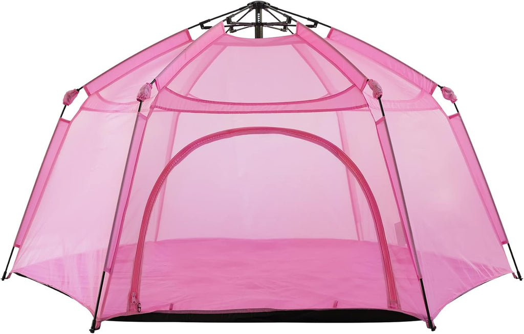 Navy Pop Up Play Tent Playhouse Play Yard 7'x7'x44H P45890
