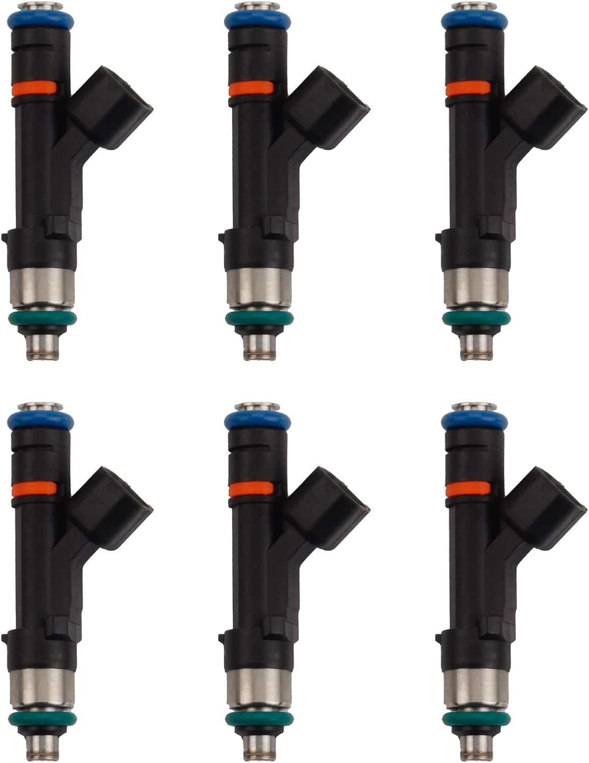 Fuel Injector 6pcs Compatible With Jeep Dodge Mitsubishi 2004-2012 O64655
