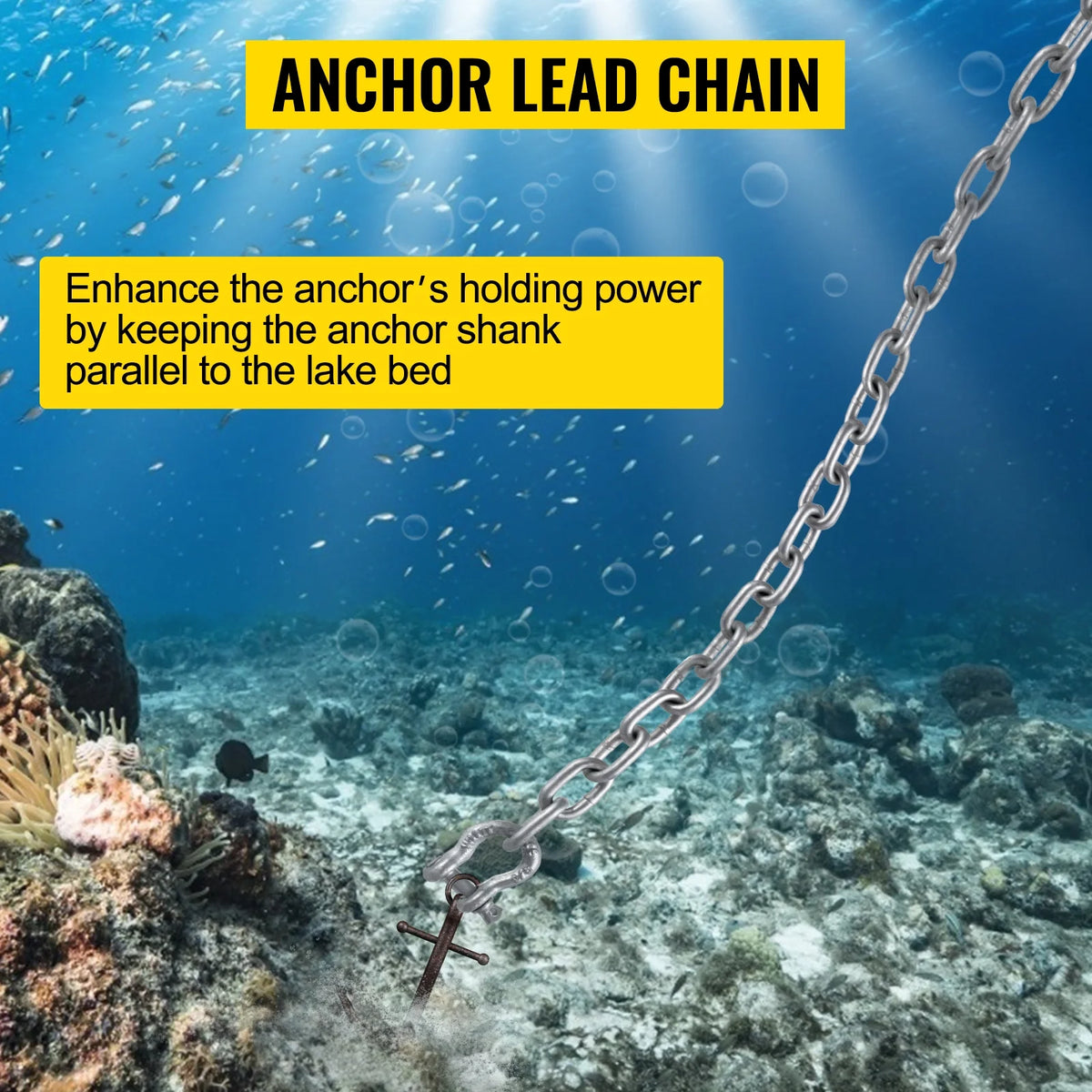 Galvanized Anchor Chain with Shackles E1411