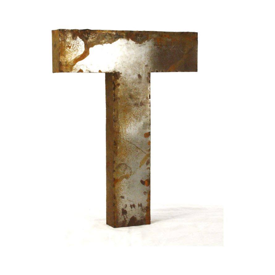Metal Letter T X1101
