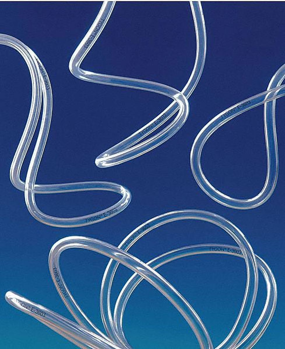 Clear Flexible Tygon Tubing, 1/4 I.D., 50 ft. N560501