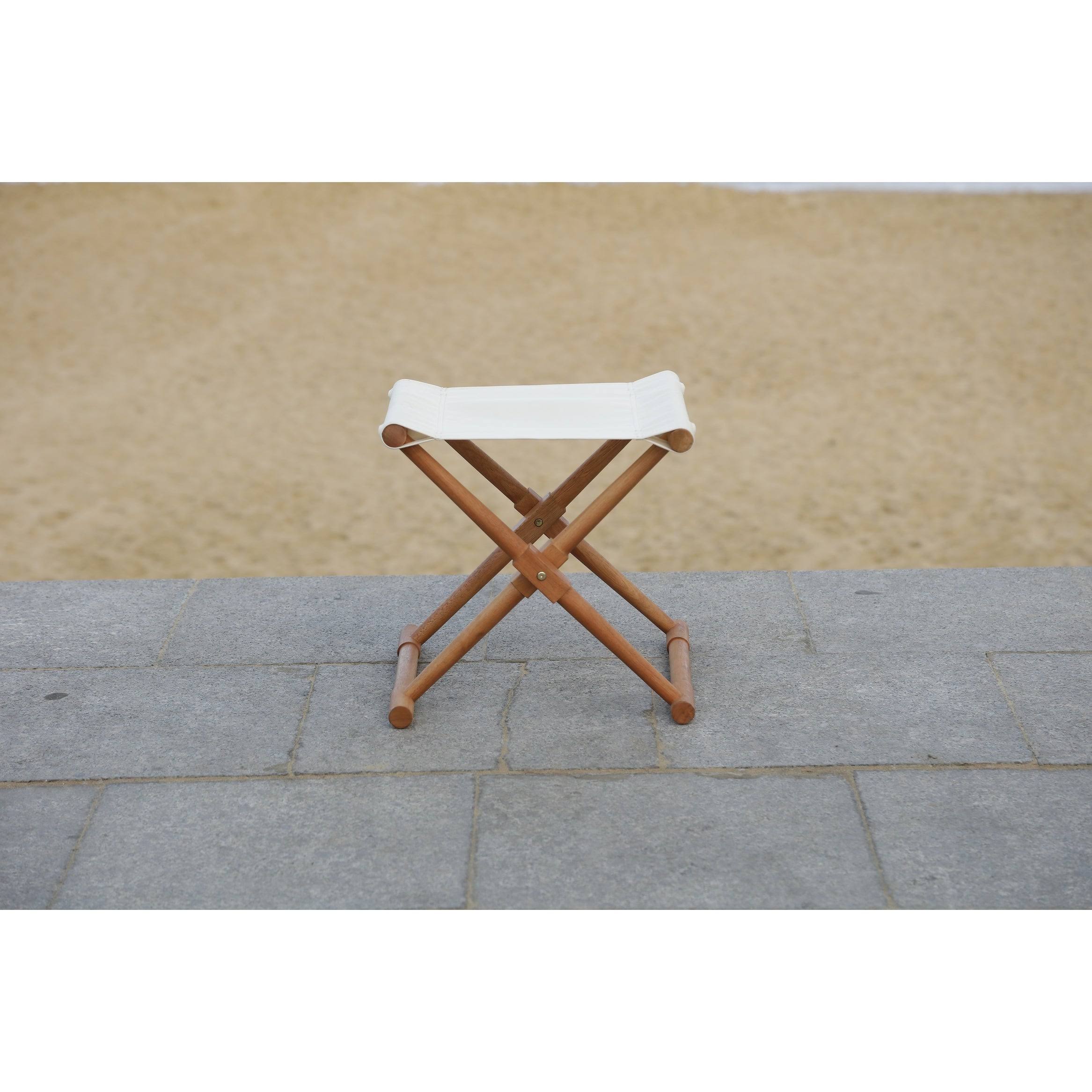 Beige/Natural Stool (Set of 2) B893