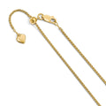 Gold Tone Plated Sterling Silver Wheat Chain Necklace, 22in F8841