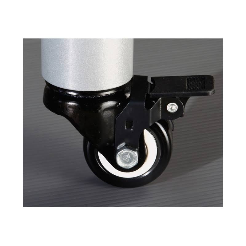 Black Frame and Black Glass Audio Rack K2190