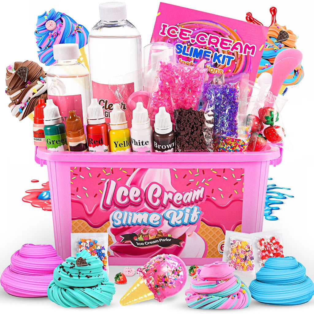 DIY Ice Cream Slime Kit Toys I6159