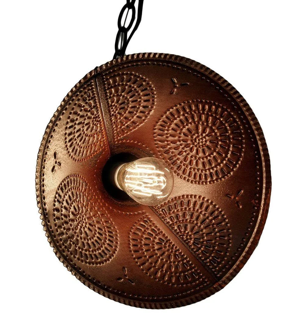 Rustic Tin Shade Light B55545