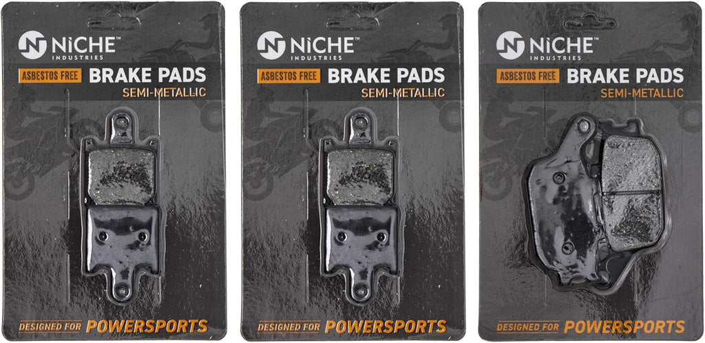 Semi-Metallic Brake Pad Set Pack of 2 B6800