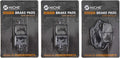 Semi-Metallic Brake Pad Set Pack of 2 B6800