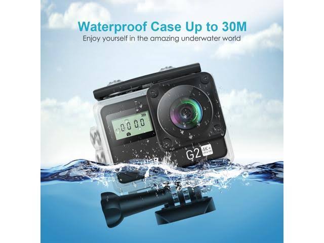4K Waterproof Action Camera with Touch Screen T488