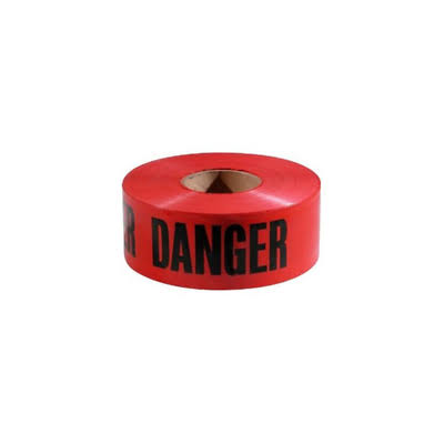 Red Danger Tape D29055