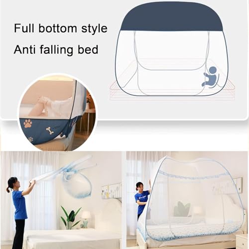 Foldable Mosquito Net Bed Canopy (1.8 * 2.2m) Q20507