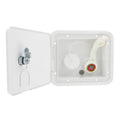 White Carded Gravity Brass City Water Inlet Hatch L66102