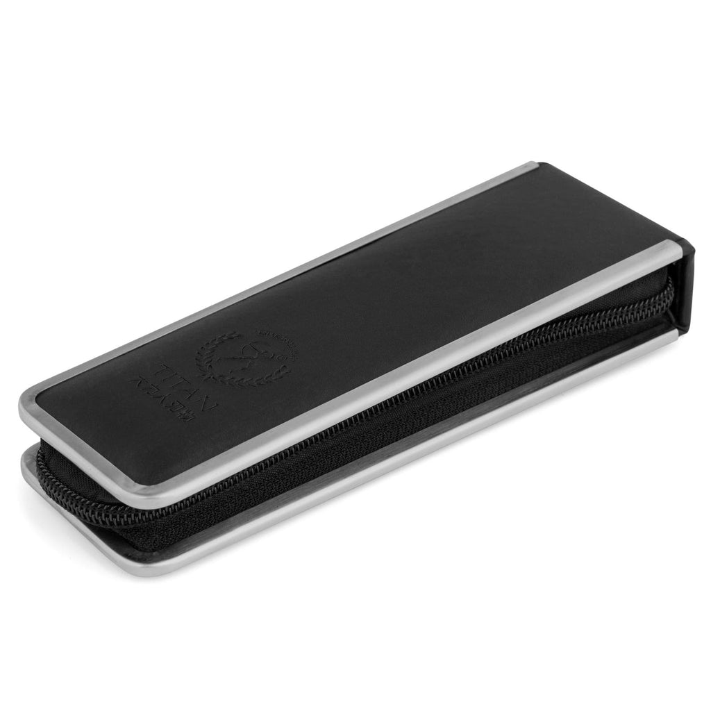 Black & Silver-Tone Safety Razor E60656