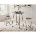 Gray Oak Counter Height Set B4733