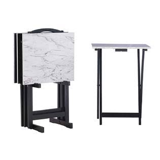 White Tray Table Set A97482