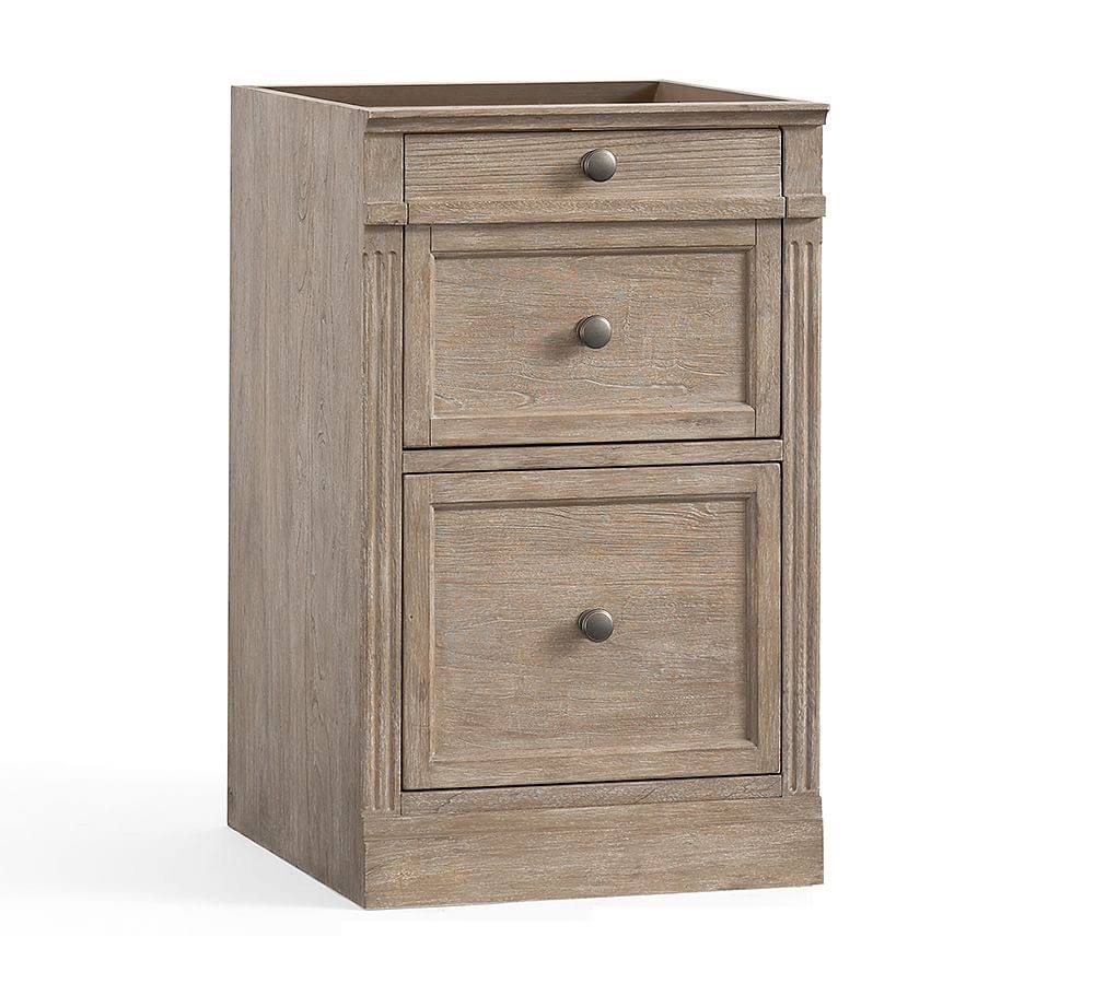 Gray Wash 2-Drawer Lateral File Cabinet J518066