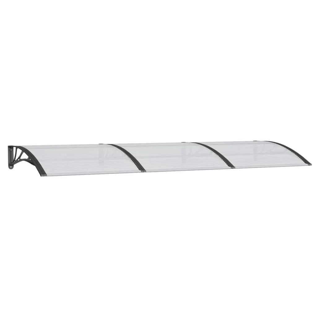Black Polycarbonate Door Canopy B613282