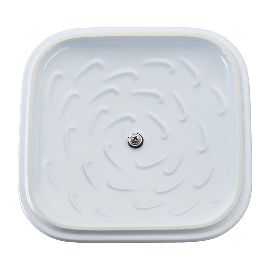 Matte White Square Covered Baking Dish M5288