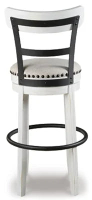 White Bar Height Bar Stool E4441