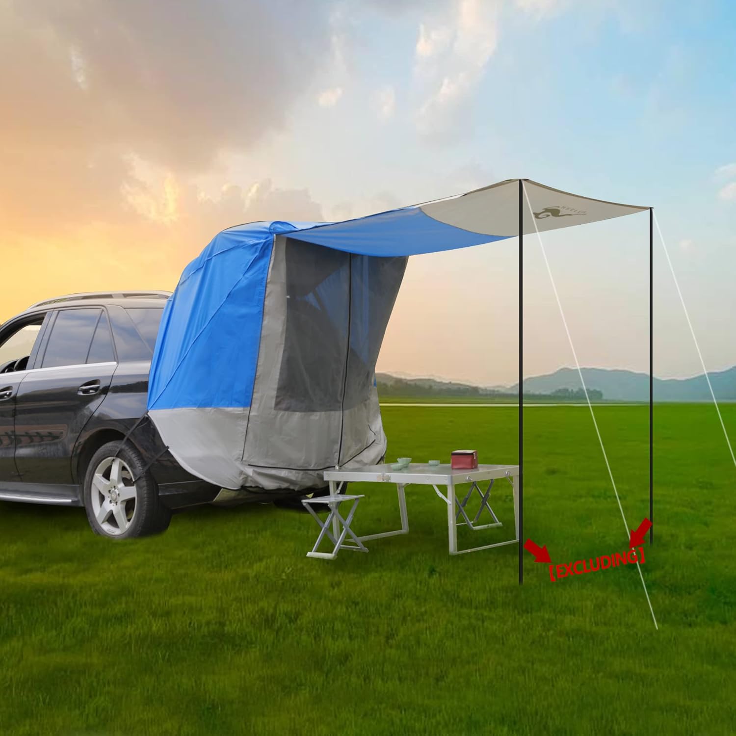 SUV Tent Car Awning with Waterproof Storage Bag H27686