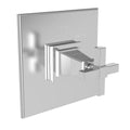 Antique Brass Shower Trim Plate with Handle Y163