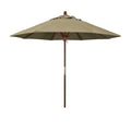 9 ft. Wood Market Umbrella Pulley Open K94149