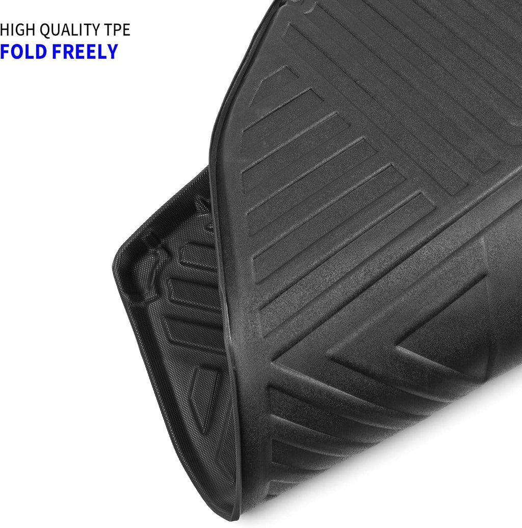 Rear Trunk Mat Cargo Liner TPE All-Weather Pack of 2 T159485
