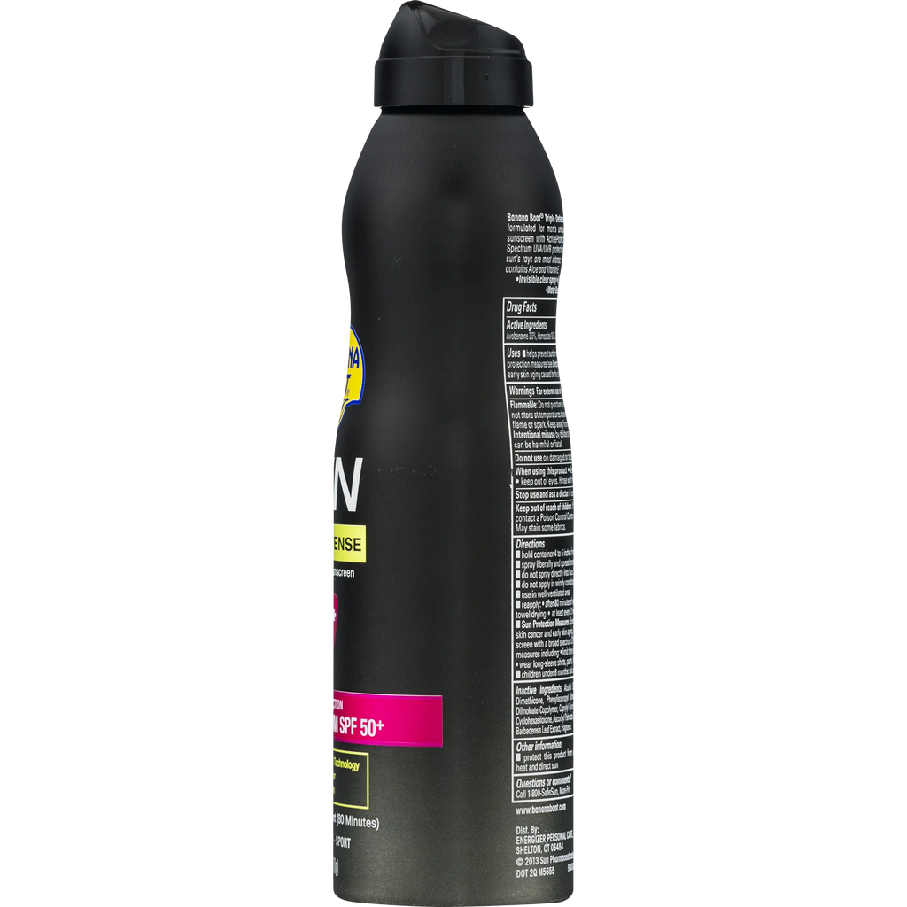 Banana Boat Sunscreen Triple Defense Broad Spectrum Sun Care Sunscreen B584466
