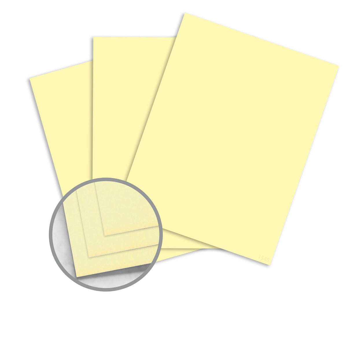 Canary Carbonless Paper 8 1/2 x 11 in 22 lb Bond 500 per Ream Q110