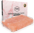Himalayan Salt Block with Stainless Steel Holder Q303
