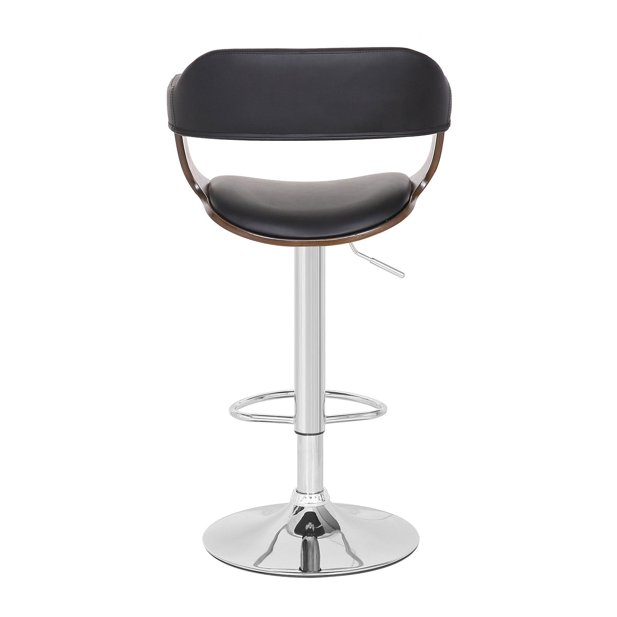 Swivel Adjustable Oak Wood Barstool W89120