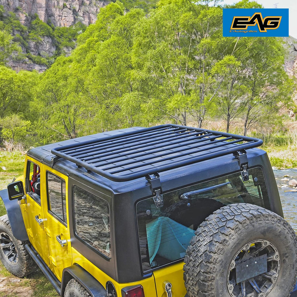 Flat Roof Rack for Wrangler JK 2 Door and 4 Door F815