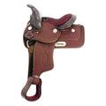 Brown Synthetic Western Pony Saddle Z1117