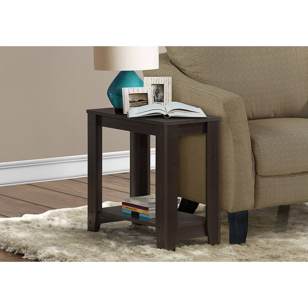 Brown Contemporary Rectangular Accent End Table C79914