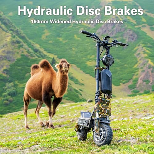 72V 45AH Battery 2000w Dual Motors Electric Scooter Y714