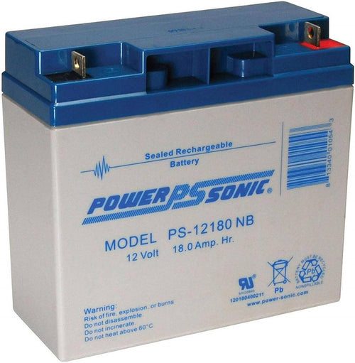 12V 18 Ah Rechargeable SLA Battery Pack of 2 Z1252