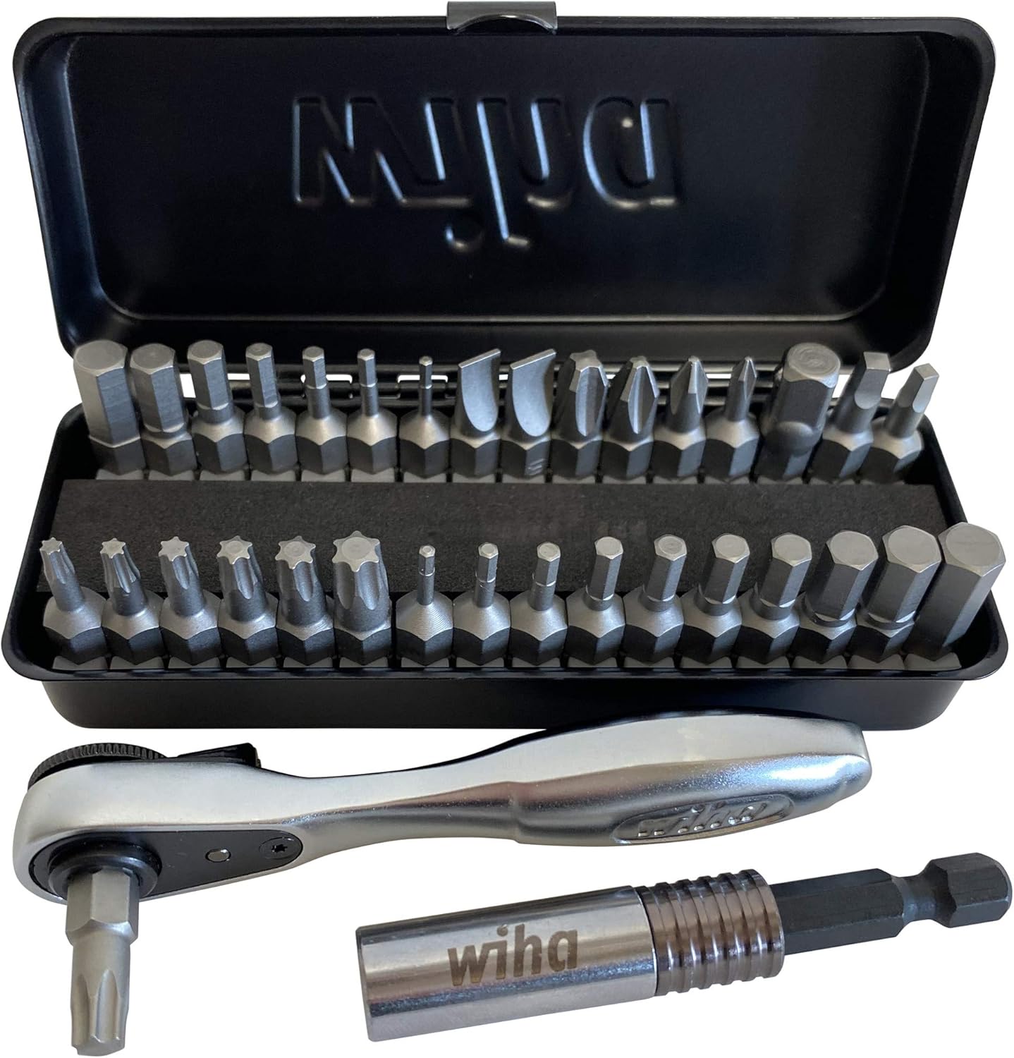 35 Piece Bit Ratchet Compact Storage Box Set B9461