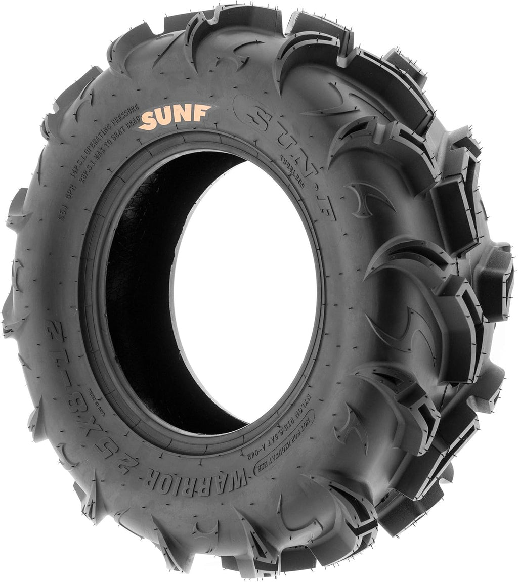 Pair of 2 ATV UTV Mud & Trail Tires, 6 PR, Tubeless X515857