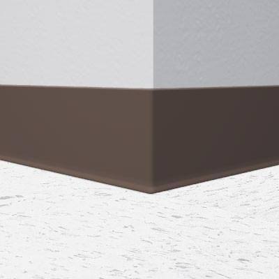 Light Brown Rubber Cove Molding 6x22 x 120& Roll / Straight (Toeless) G38845