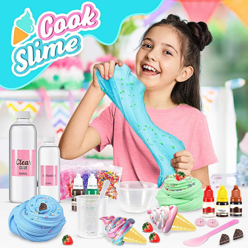 DIY Ice Cream Slime Kit Toys I6159