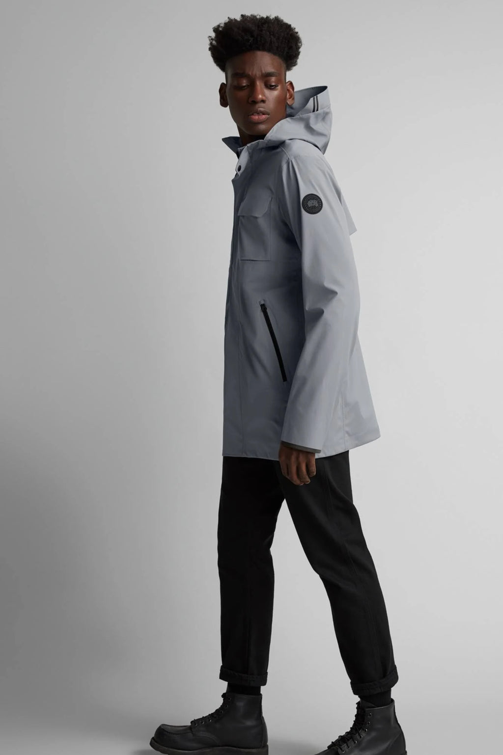 Black Label Wascana Hooded Rain Jacket B6463