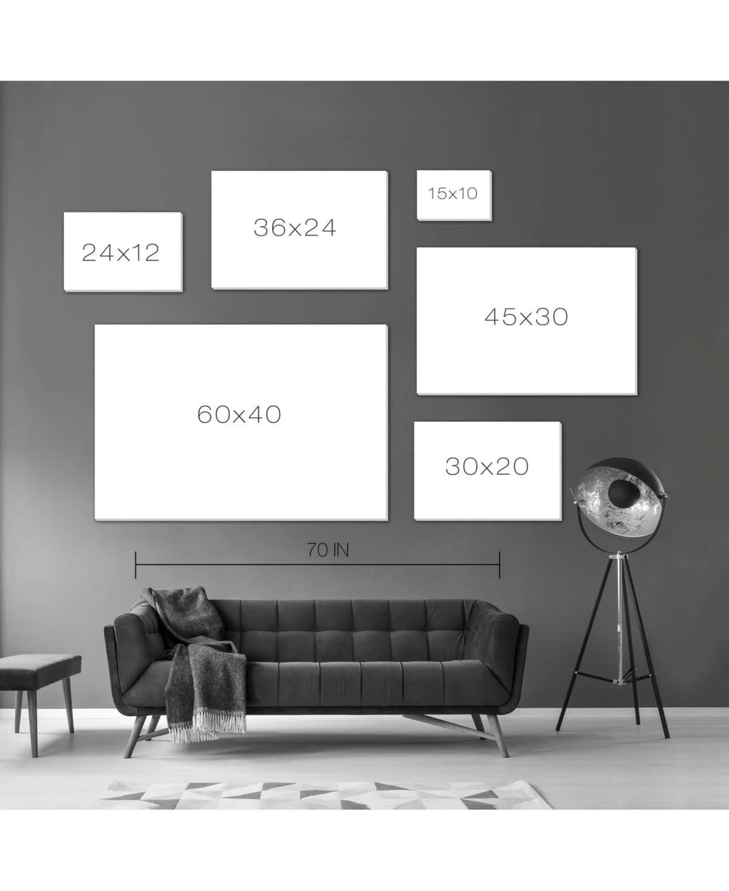 Smoking Agate Canvas Art R863
