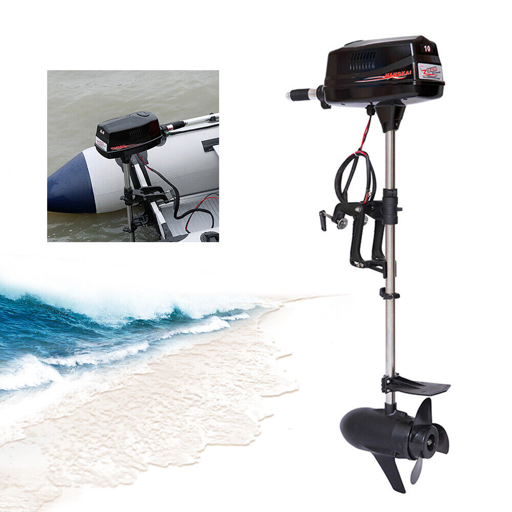2200W Electric Outboard Motor Boat Engine Brushless Tiller Control 60V A24227