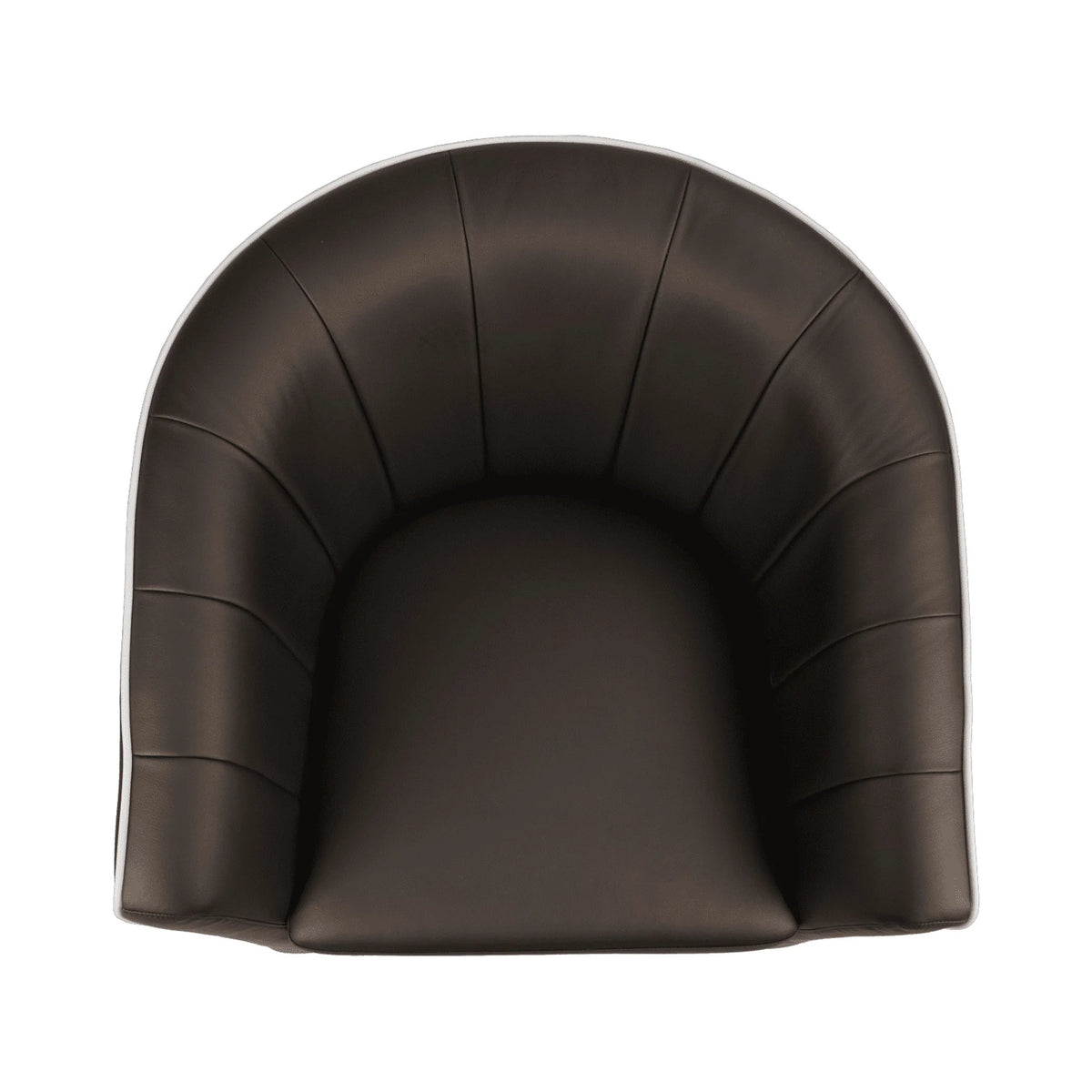 Black Leather Guest Chair with Lockable Rolling Casters I95794