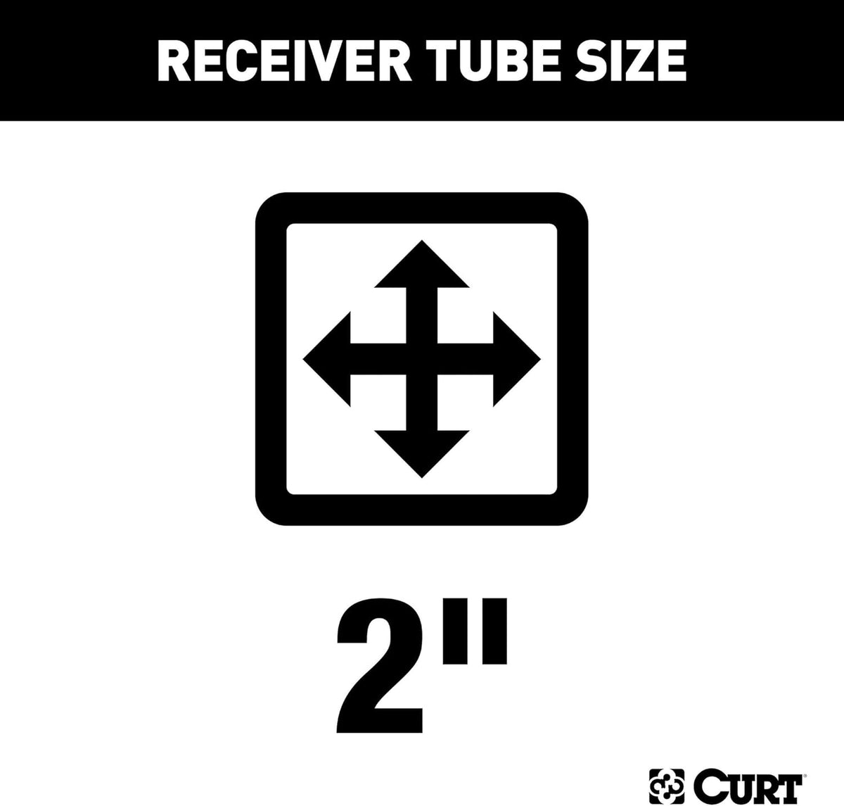 Class 3 Trailer Hitch, 2-Inch Receiver W3459