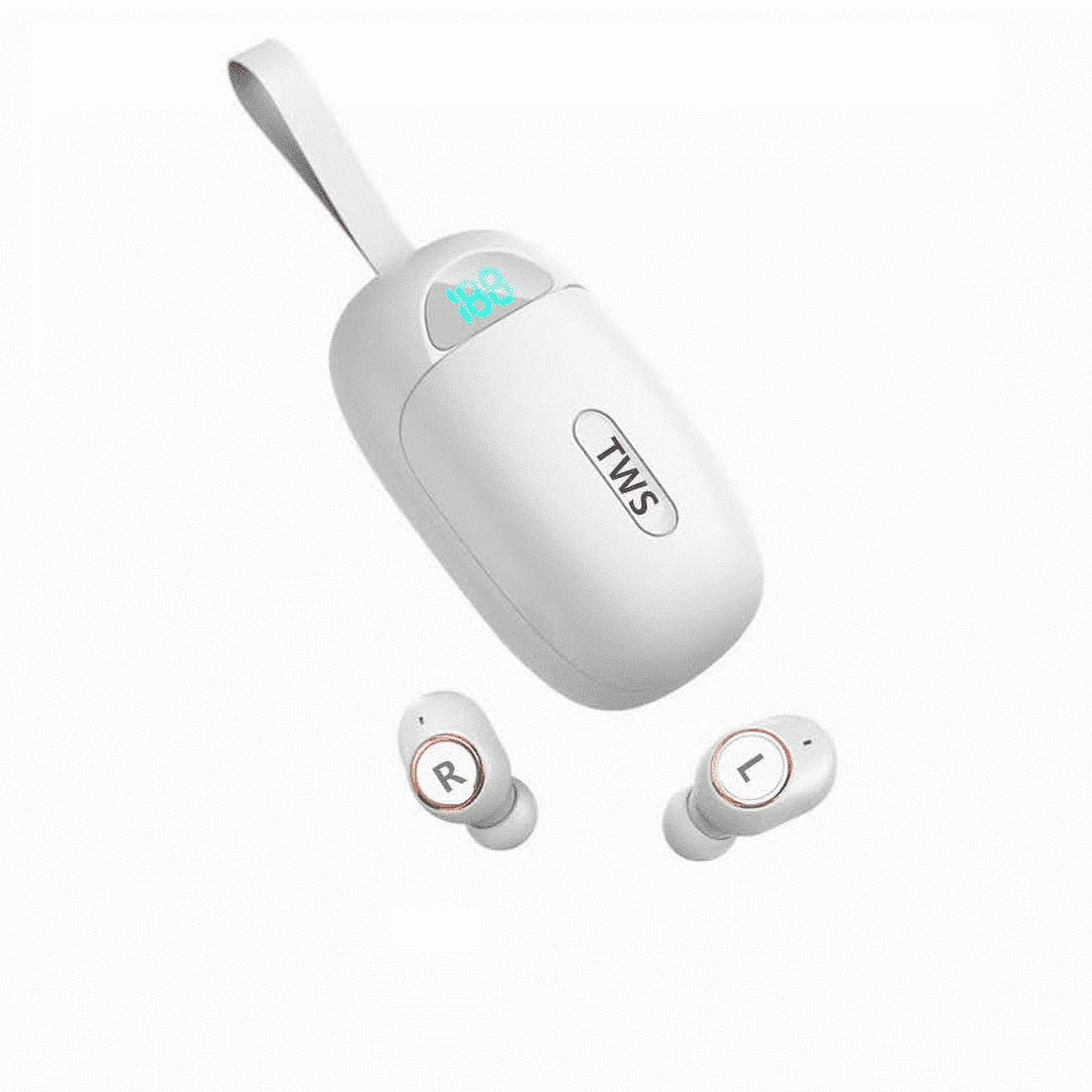 Wireless Earbuds with 2000mAh Charging Case IPX7 Sweatproof V6048