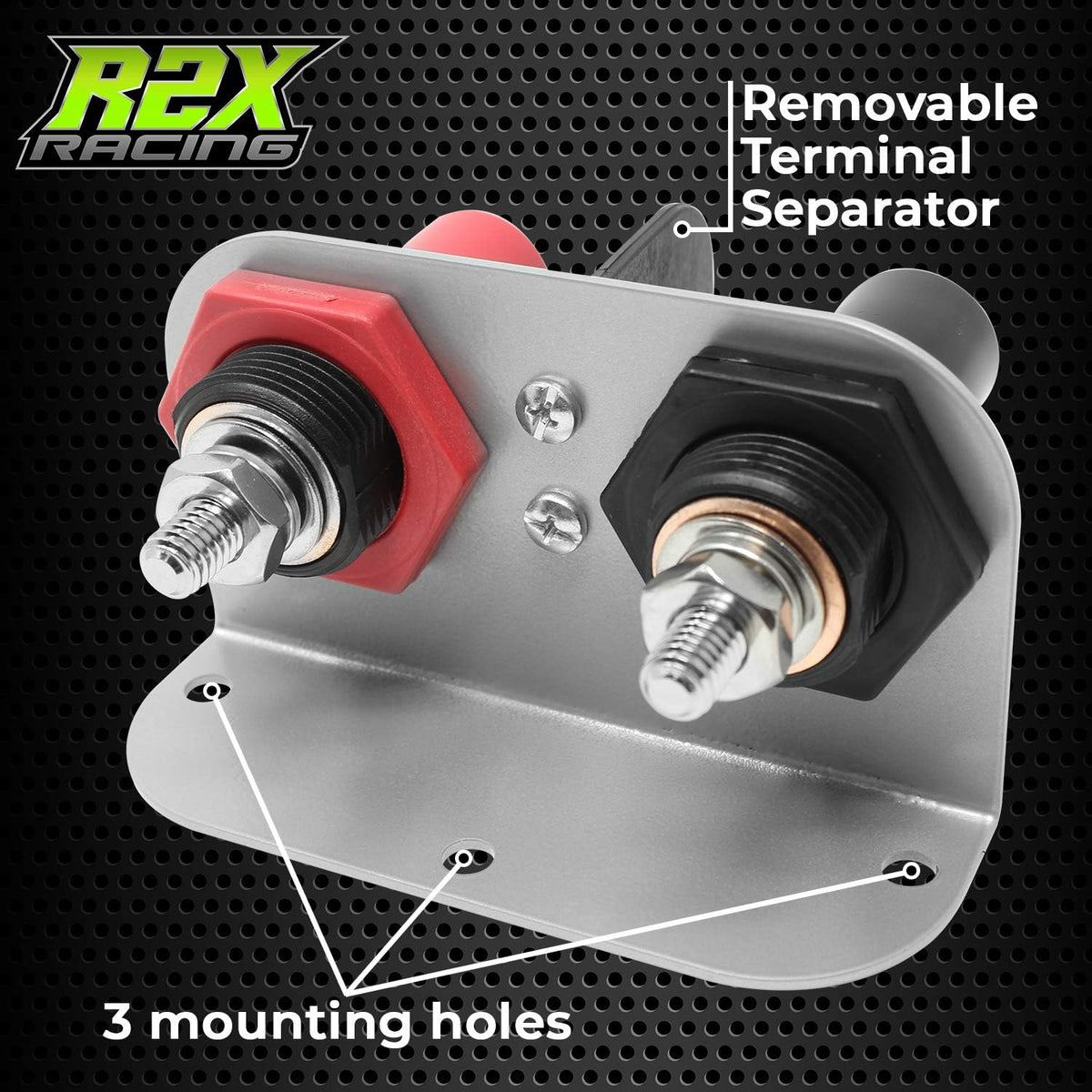 Remote Battery Charging and Jumper Terminals with Mounting Bracket, Pack of 2 H828312