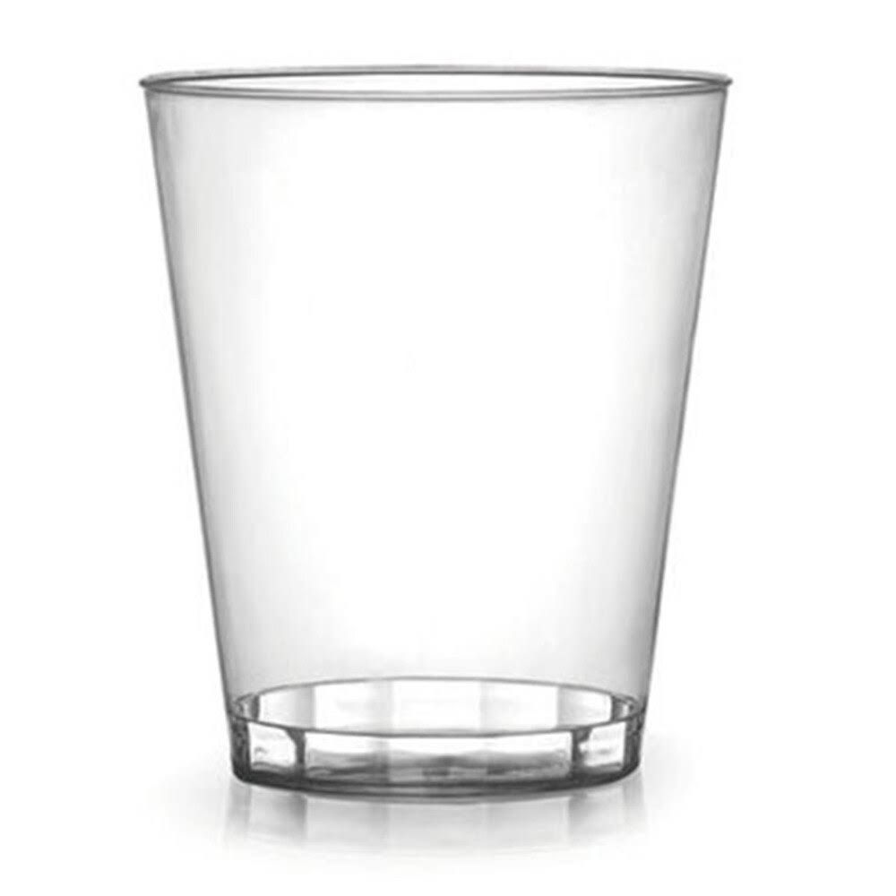 7 oz. Clear Hard Plastic Tumbler V8181