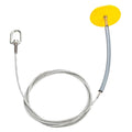 6x22 Square Steel Cable Drop Through Anchor D1640